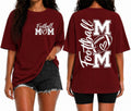 Game Day Football Mom T-Shirt, Football Mom Shirt for Women
