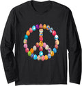 Easter Egg Hunt Peace Sign Happy Easter Egg Hunting Costume Long Sleeve Unisex