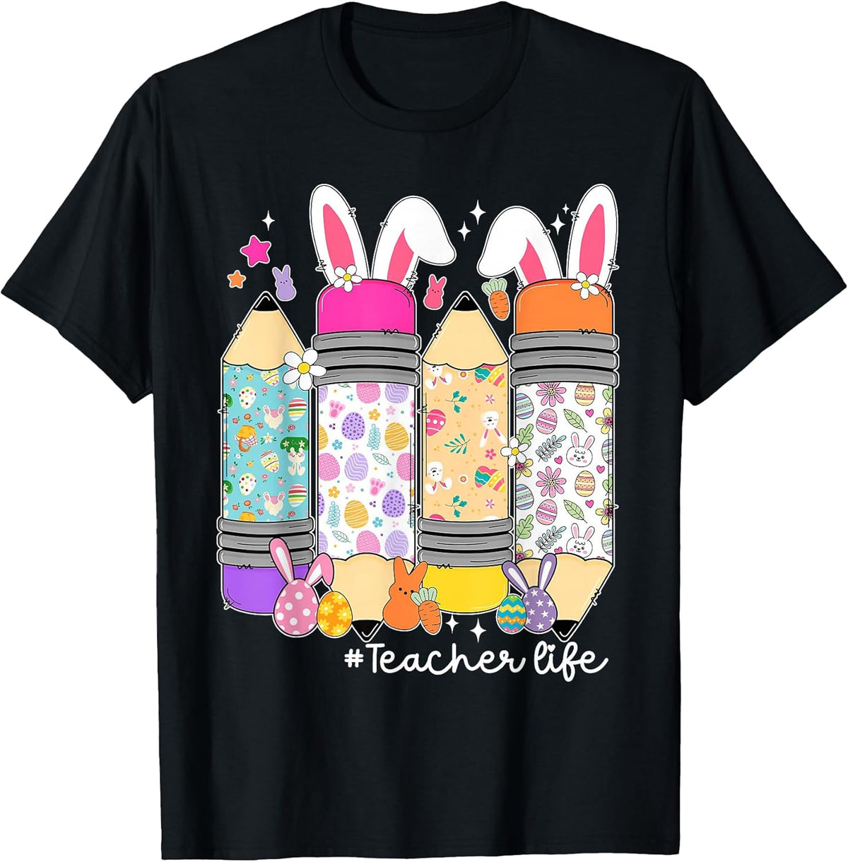 Groovy SPED Teacher Easter Bunny SPED Teaching Easter Day Unisex