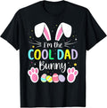 Im the cool dad bunny funny matching easter family Unisex