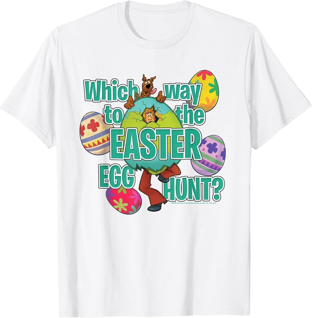 Scooby-Doo Which Way To The Easter Egg Hunt? Unisex