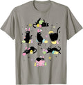 Black Cat with Bunny Eggs Happy Easter Day Matching Unisex