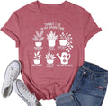 Women's Garden Plant Shirt Gardening Lover T-Shirt Gardener Things I Do in My Spare Time Tee Tops