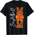 Basketball Mom Mama Game Day Funny Sports Mother's Day T-Shirt