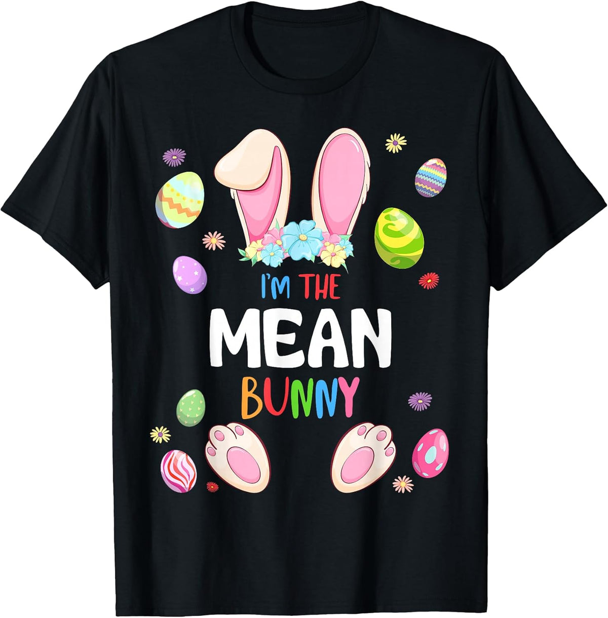 I'm The Mean Bunny Easter Party Matching Family Unisex