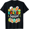 Happy Easter Day Squad Family Matching Bunny Easter Eggs Unisex