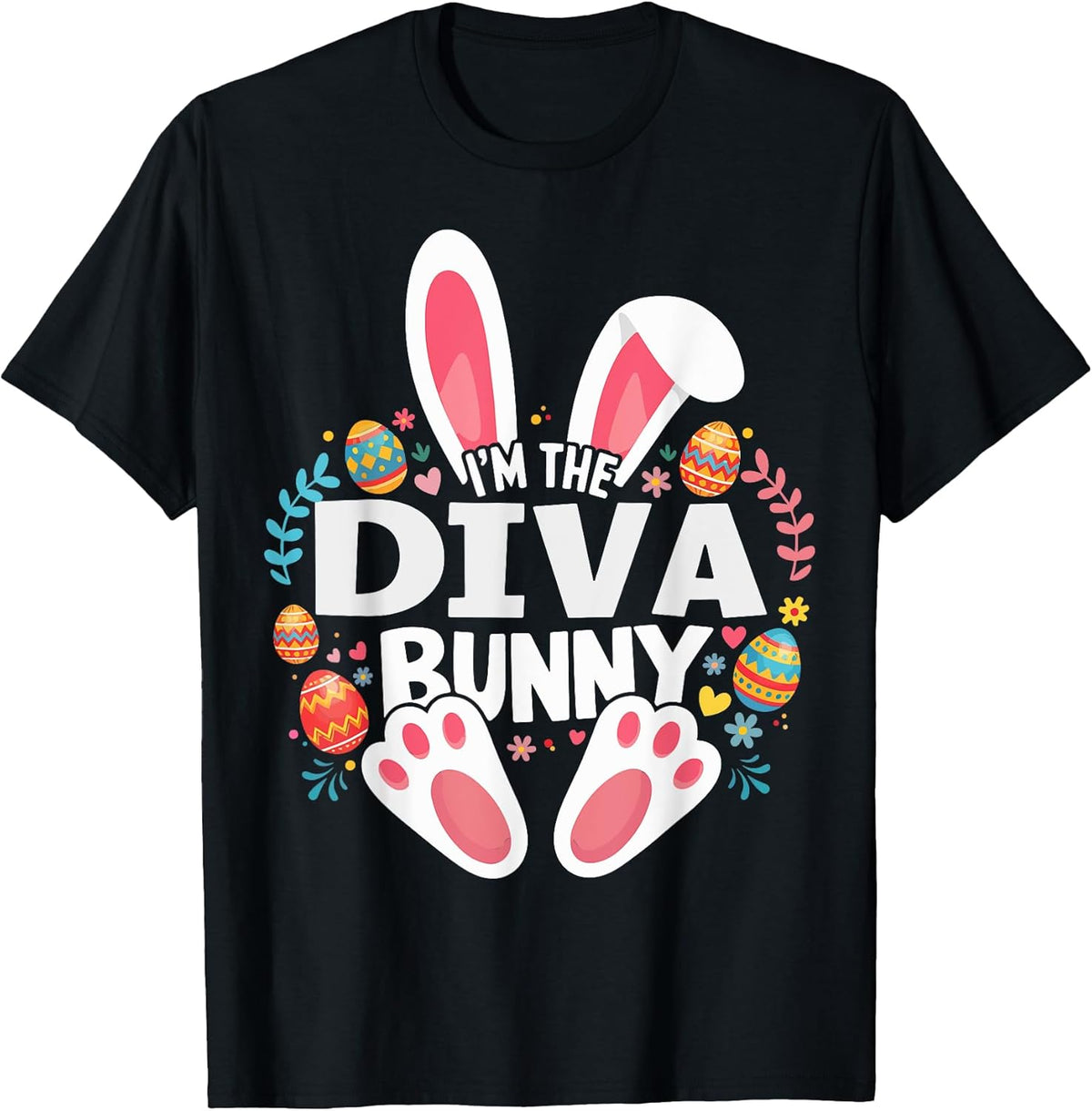 I'm The Diva Bunny Matching Easter Family Unisex