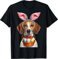 Cute Bunny Ears American Foxhound Dog Easter Egg Hunt Owner Unisex