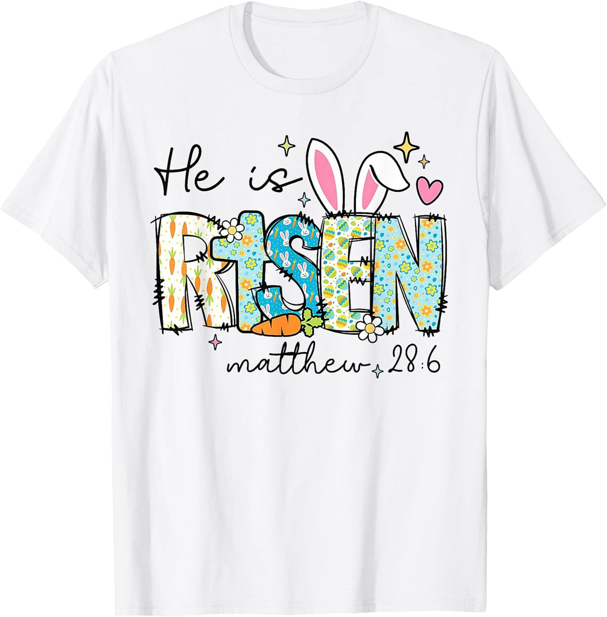 He is Risen Jesus Christian Happy Easter Unisex