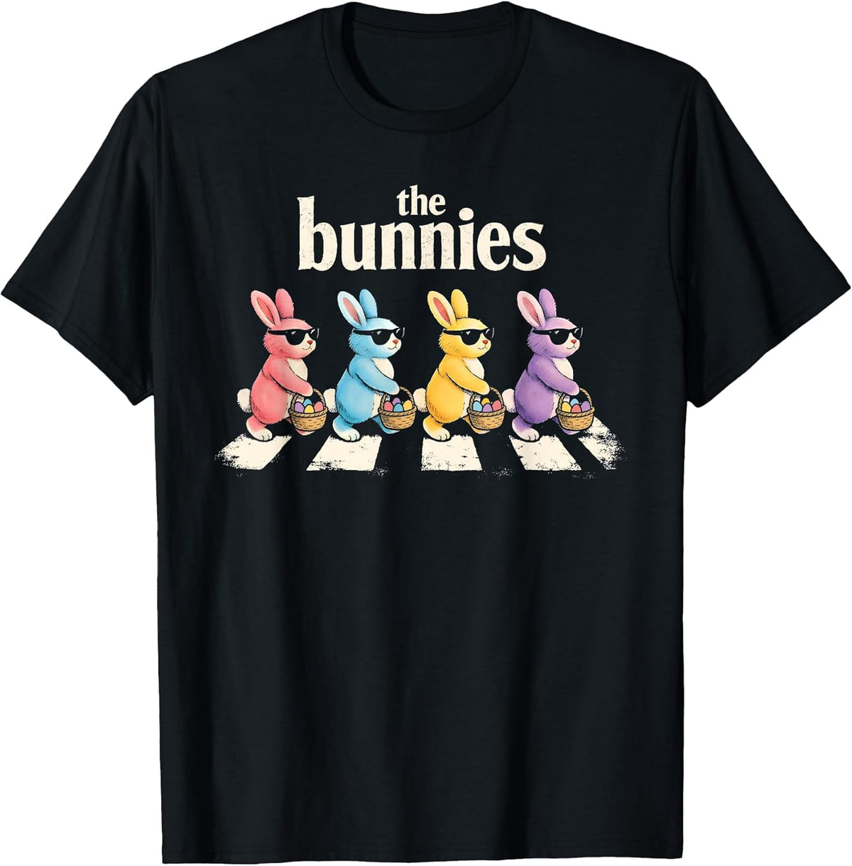 Retro Easter Bunny Funny Easter Unisex