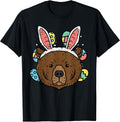 Easter Bear Face Bunny Ears Eggs Cute Animal Men Women Kids Unisex