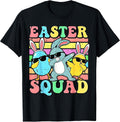 Funny Easter Squad Bunny Egg Chick Dab Vintage Spring Pastel Unisex