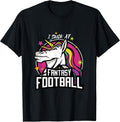 I Suck at Fantasy Football Unicorn League Loser Outfit T-Shirt
