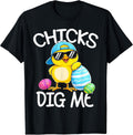 Happy Easter Chicks Dig Me Easter Toddler Boys Men Kids Unisex