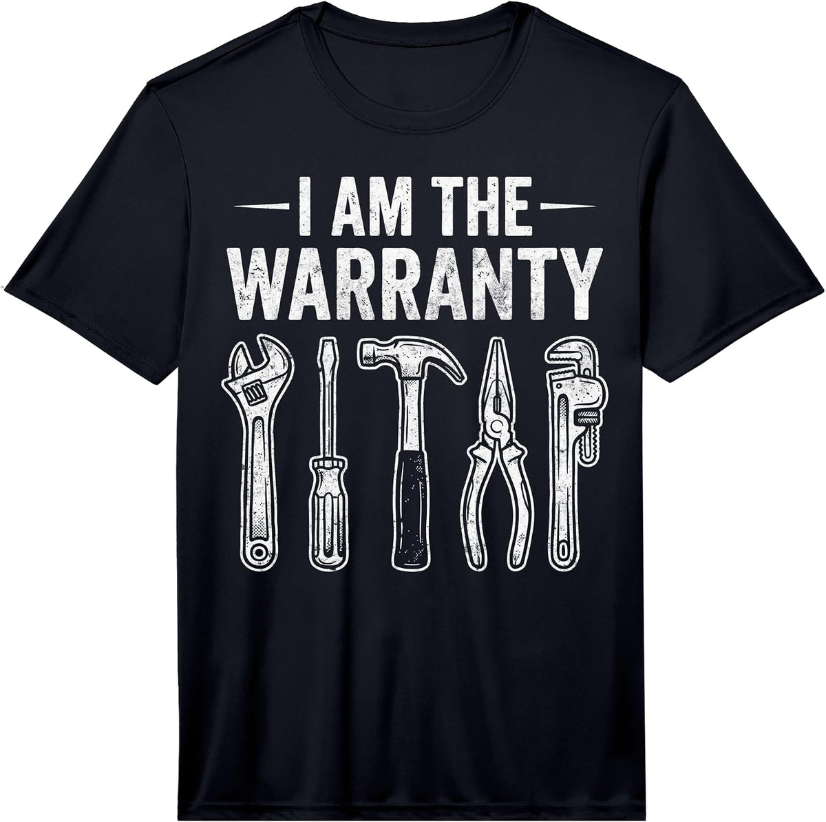 I Am The Warranty Funny Mechanic Tool Humor Design Performance T-Shirt