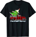 Plaid Truck Christmas Vibes Holiday Xmas Noel