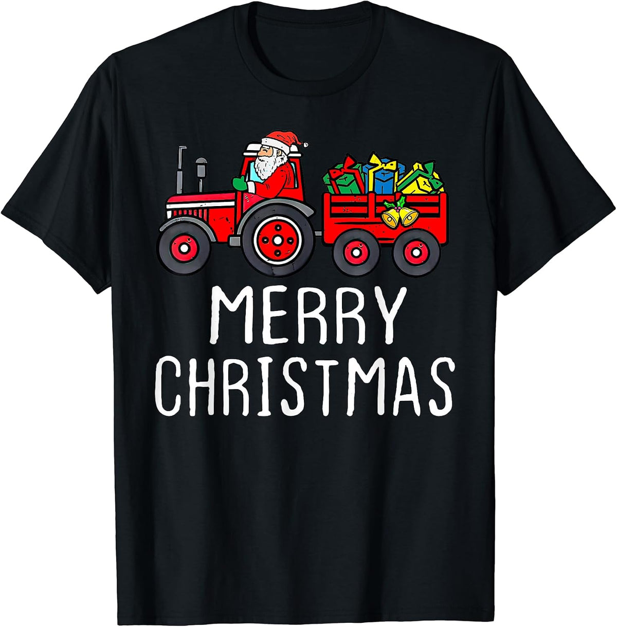 Funny Christmas Farming Tractor Shirts & Gifts