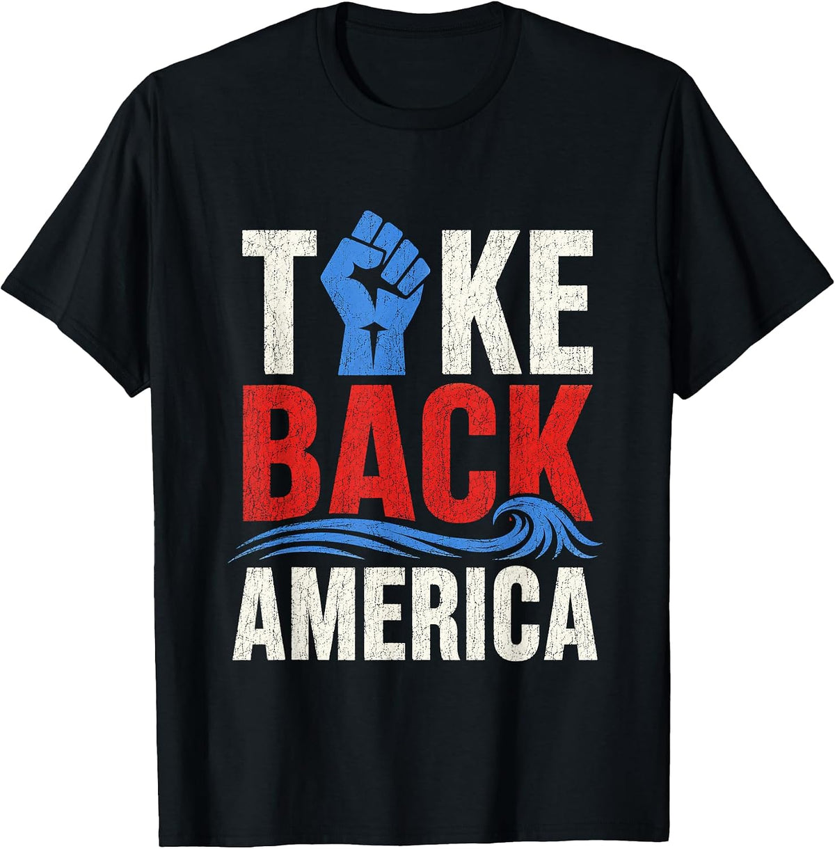 Take Back America Blue Wave Vote 2026 Midterms T-Shirt