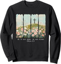 Women He Is Not Here, He Has Risen Christian Jesus Easter Unisex