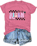 Easter Shirt for Women: He is Risen Christian Religious Tee Casual Faith Bible Verse Tops