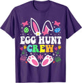Egg Hunt Crew Squad Hunting Season Funny Easter Day Egg Hunt Unisex