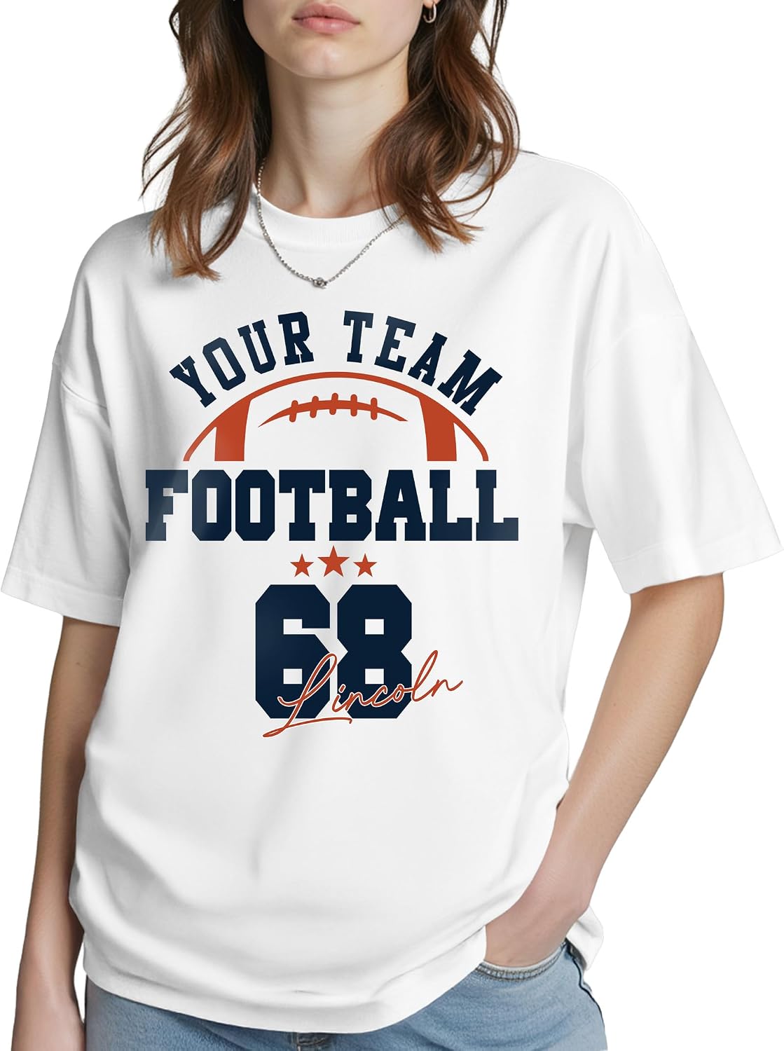 Custom Matching Family Christmas Shirts for Adults Youth Kids Baby, Custom Christmas Shirts with Letter Name Text