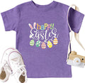 Easter Shirts for Toddlers Boys Girls Cute Bunny Graphic Tee Kids Happy Easter Rabbit s Baby Short Sleeve Tops