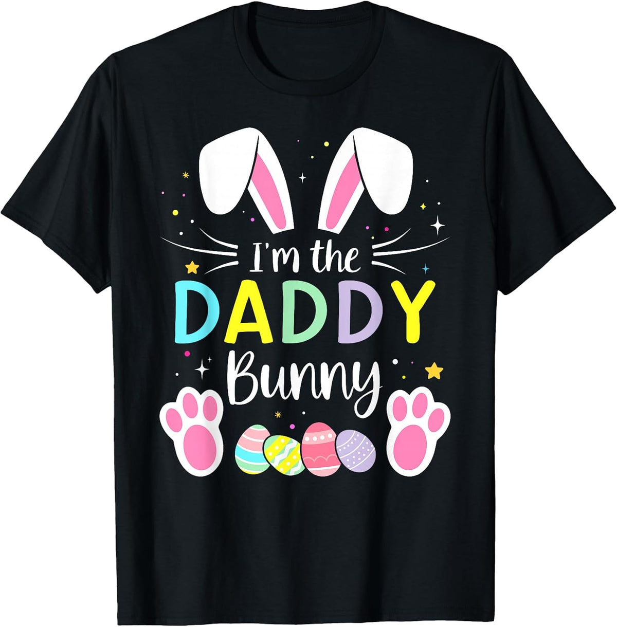 Im the daddy bunny funny matching easter family Unisex