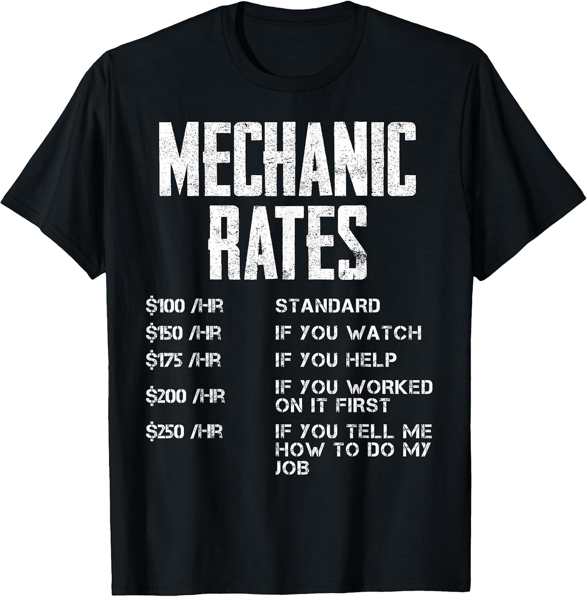 I am a mechanic I fix things