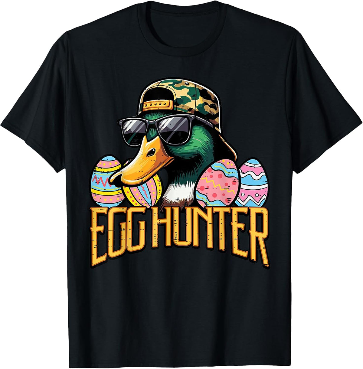 Easter Duck Face Camo Cap Egg Hunter Hunting Boys Kids Youth Unisex