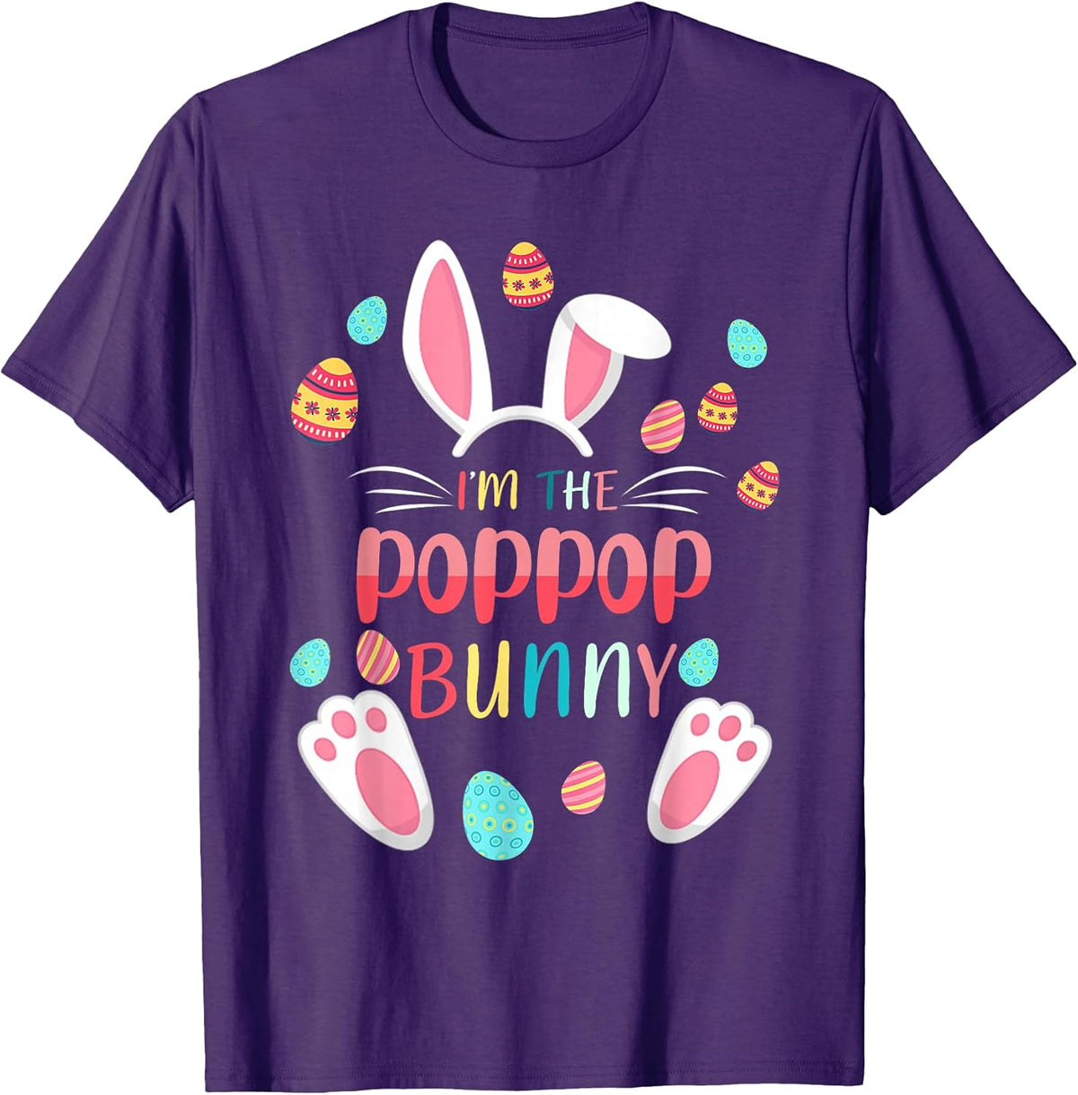 I'm The Poppop Bunny Matching Family Easter Party Unisex