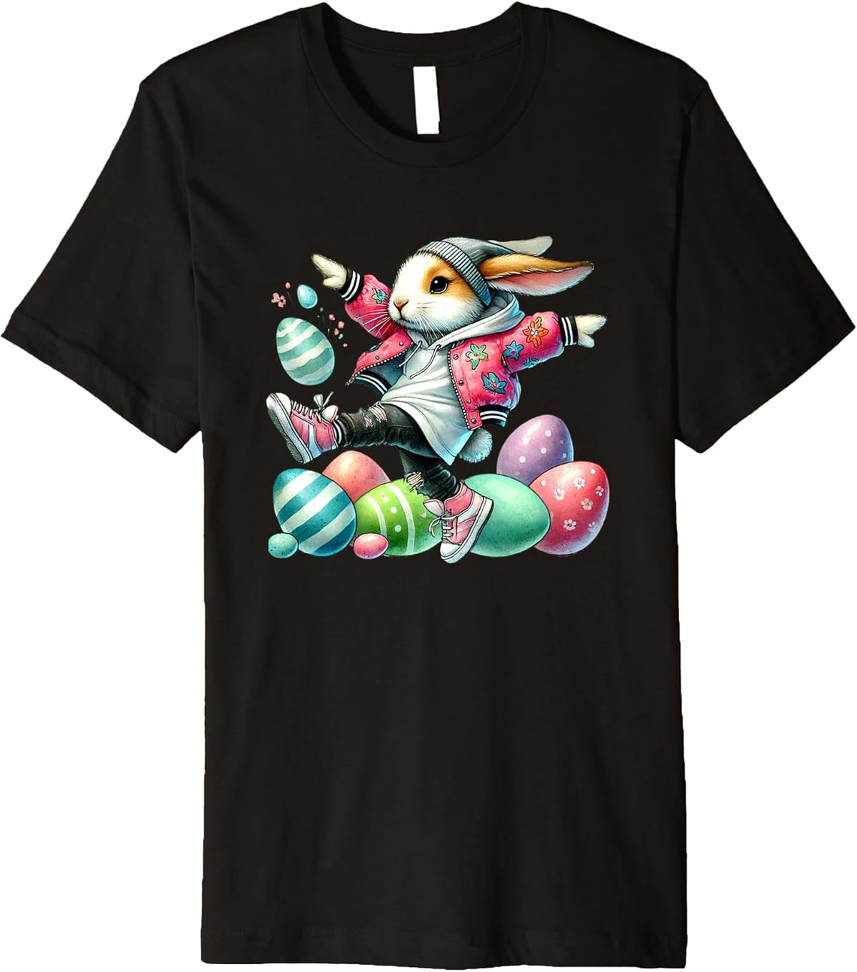 Easter Bunny Pastel Eggs Urban Style Unisex