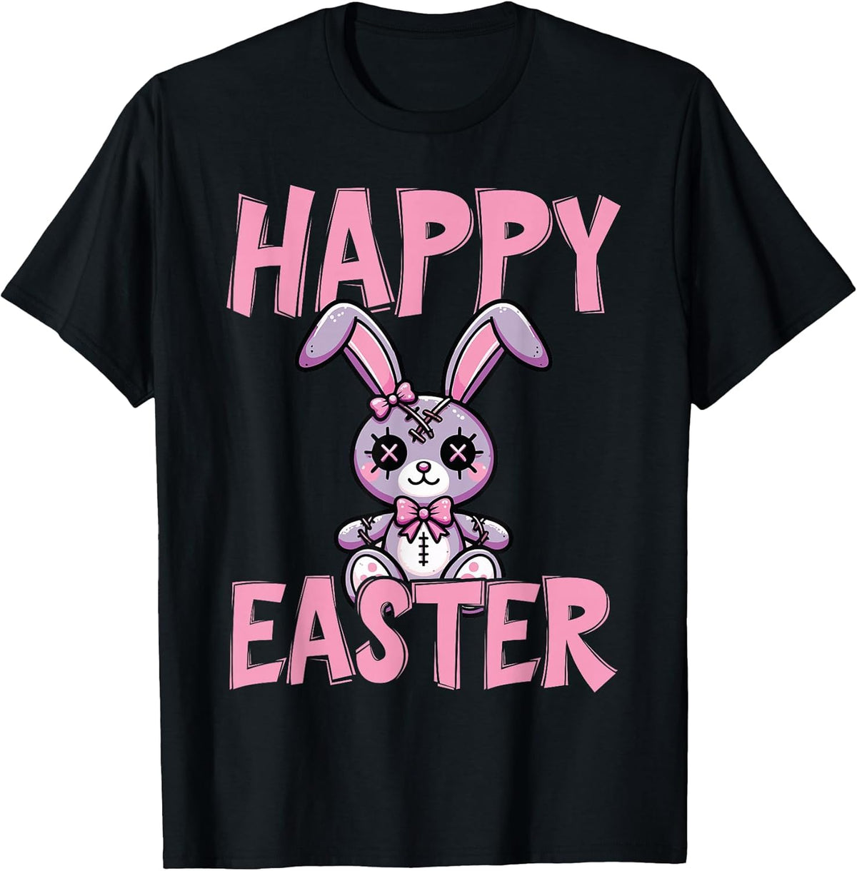 Pastel Goth Bunny Happy Easter Creepy Cute Unisex