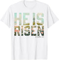 He is Risen Boho Easter Christian Jesus t -shir t Unisex