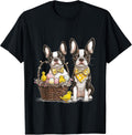 Easter Boston Terrier Dogs Cute Baby Chicks Easter Basket Unisex