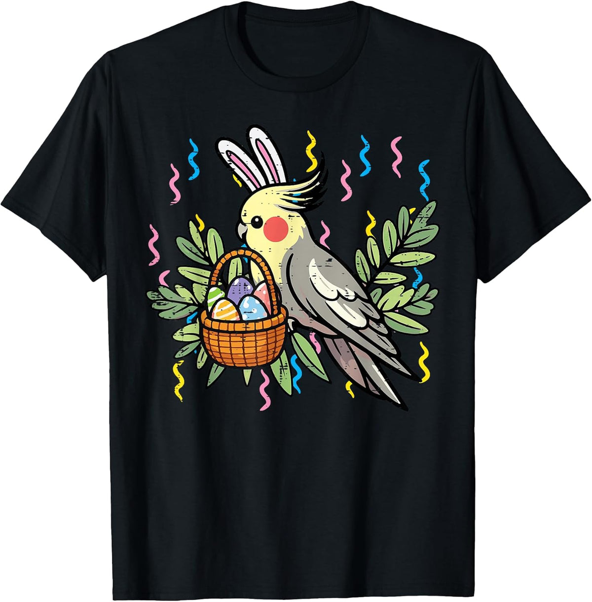 Easter Cockatiel Bird Funny Animal Egg Hunt Men Women Kids Unisex