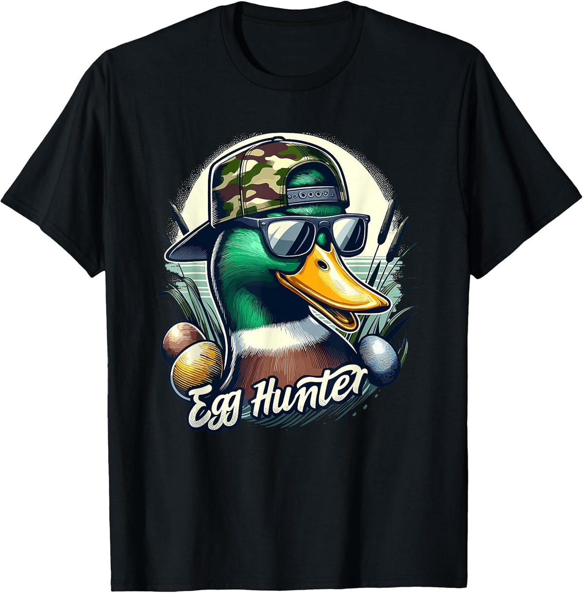 Easter Mallard Duck The Hunt Is On Easter Camo Duck Egg Hunt Unisex