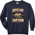 Coffee Cart Captain Comfort Colors Adult Sweatshirt