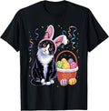 Easter Day Cute Cat Bunny Ears Eggs Unisex