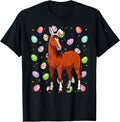 Horse Happy Easter Egg Hunt Bunny Ear Horse Easter Unisex