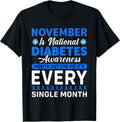 Diabetes Awareness Month Clothing Gifts Men Women