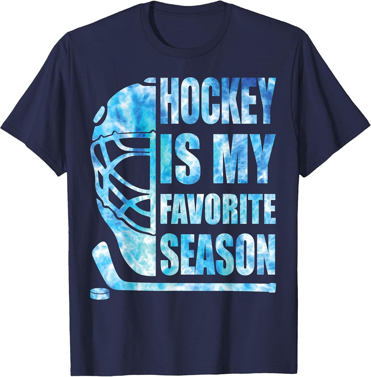Hockey Is My Favorite Season Funny Youth Women Boys Girls T-Shirt