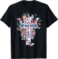 He is Not Here He Has Risen Easter Butterfly Christian Jesus Unisex