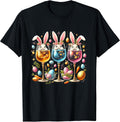Funny Wine Glasses Bunny Ear With Egg Basket Spring Easter Unisex