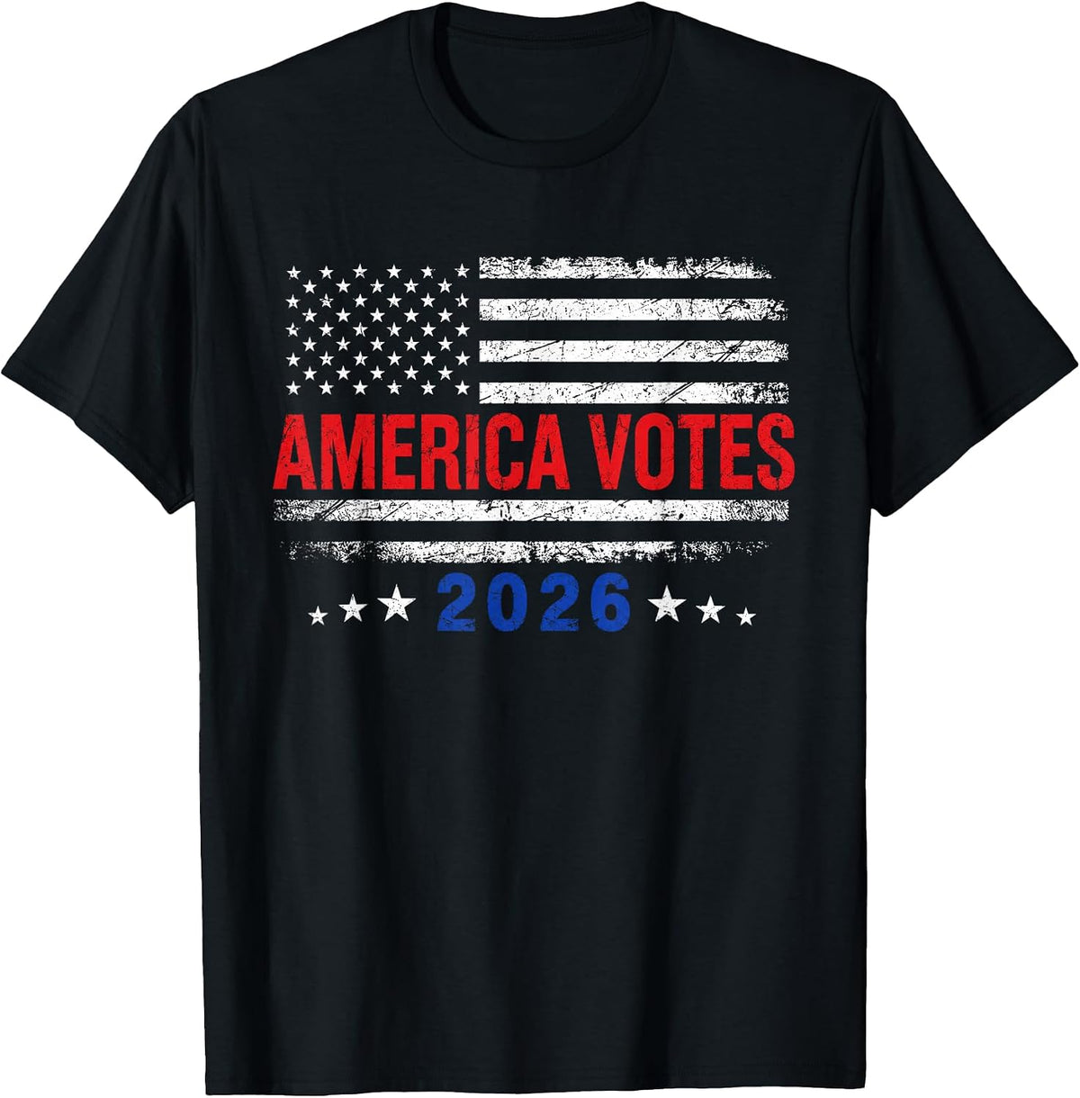 America Votes 2026 Patriotic American T-Shirt
