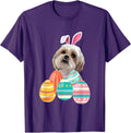 Easter Shih Tzu Bunny Ears & Eggs Funny Gift Unisex