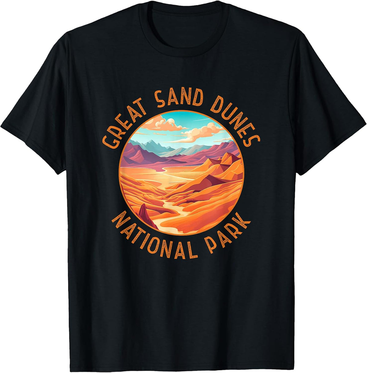 Great Sand Dunes National Park Retro Merch Apparel