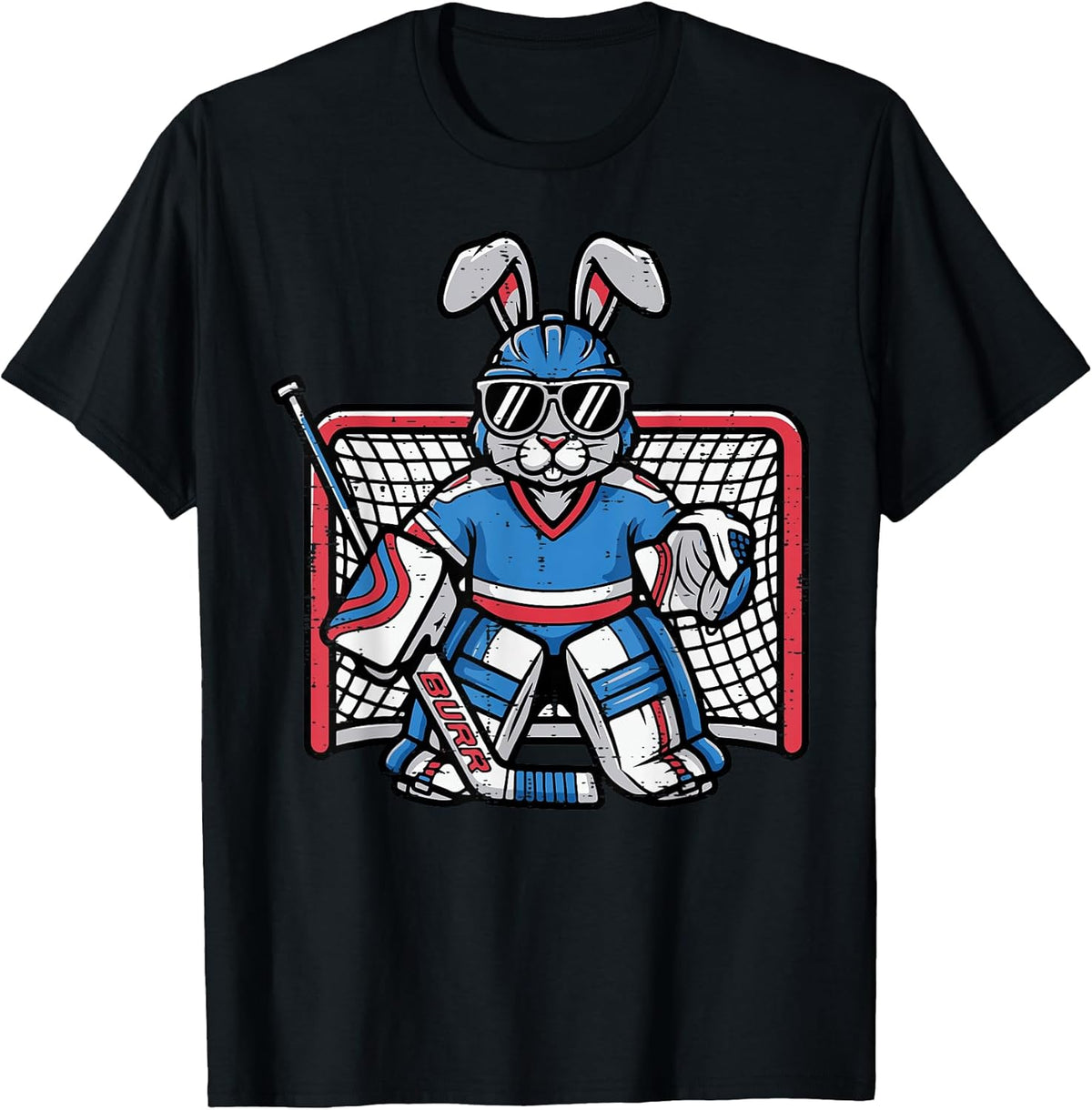 Easter Bunny Ice Hockey Goalie Rabbit Sports Men Boys Kids Unisex
