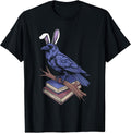 Raven with Bunny Ears Funny Gothic Easter Kids Teens Adults Unisex