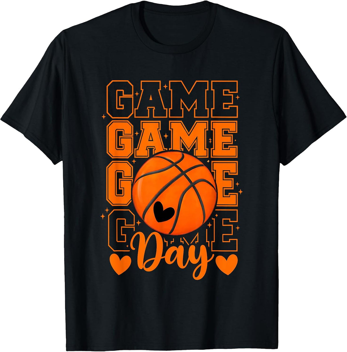 Basketball Mom Game Day Funny Basketball Player Sports T-Shirt